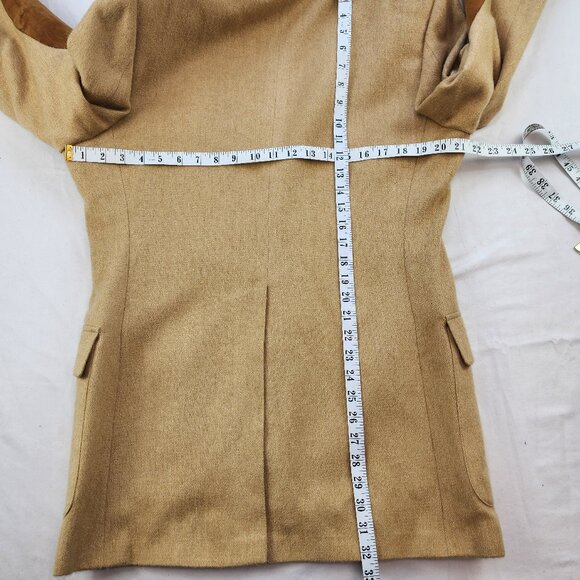 Shipley Camel Hair Sports Jacket Blazer Elbow Patches (42 R) - Picture 8 of 10